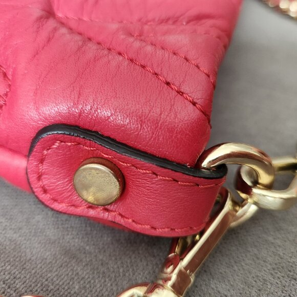 RED Valentino, satchel bag, Red Chevron quilting - Picture 14 of 16